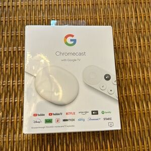 Unopened Google Chromecast